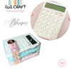 Calculadora Premium Escritorio 12dig. Blanca IbiCraft
