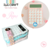 Calculadora Premium Escritorio 12dig. Rosa IbiCraft