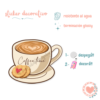 Sticker Decorativo Coffee Time Beige