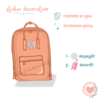 Sticker Decorativo Mochila Viajera