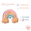 Sticker Decorativo Rainbow Nube Beige