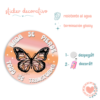 Sticker Decorativo Transforma Colores Corales