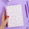 Agenda Cuaderno A5 Punto Cero Florcitas Beige