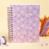 Agenda para Pintar Perpetua Punto Cero Florcitas Lilas