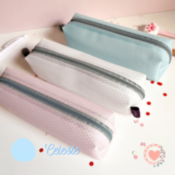 Cartuchera IbiCraft c/Cierre Cubo Celeste