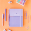 MI Cuaderno A5 Punto Cero ♥ Lila Holo