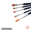 Pincel Ibi-600 Ibi Craft Sintetico Chato N*12