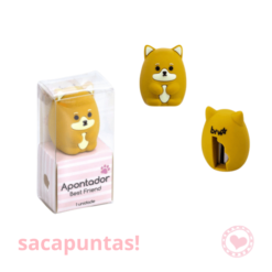 Sacapuntas Plástico Best Friend BRW Beige