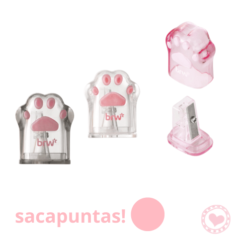 Sacapuntas Plástico C/ Deposito Best Friend BRW Rosa