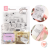 Stamp Set Emprendedor (Sellos + Almohadilla + Base) IbiCraft