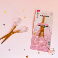 Tijera de Precision Ibi Craft 16cm Mango Cristal