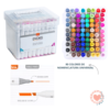 Marcadores Artísticos Dual Marker Pro Doble Punta Evoke Brw x80