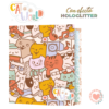 Carpeta Escolar Rexon 3x40 Cat World Rockstar