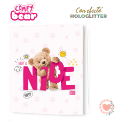 Carpeta Escolar Rexon 3x40 Comfy Bear Nice