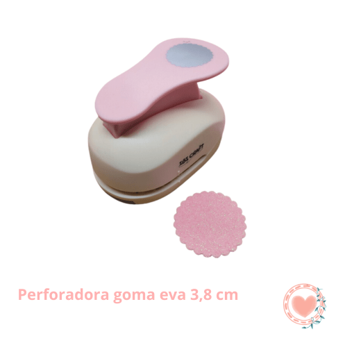 Perforadora Artistica para Goma Eva Ibi Craft 38mm 1,5" Blonda Cod.655415