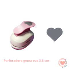 Perforadora Artistica para Goma Eva Ibi Craft 38mm 1,5" Corazon Cod.655416