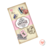 Libro de Sticker Ilustrados Vintage 12*23 x20 Hojas