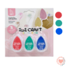 Almohadillas de Colores 45x33 mm Set x3 Colores Pastel
