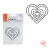 Troquel 3¨ Corazones Sunlit Ibi Craft Cod.658046