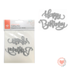 Troquel 4.25¨ Happy Birthday Sunlit Ibi Craft Cod.658208