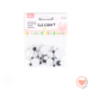 Ojos Moviles con Adhesivo x30pcs 4 Medidas Ibicraft