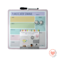 Pizarra Planificador Semanal Ibicraft Magnetico Para Marcadores