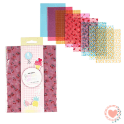 Papel Vellum 15x20cm Ibi Craft 96grs. x8 Hojas Summer