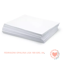 Papel Fedrigoni Opalina Lisa Ibi Craft 180grs. A4 x10 Hojas