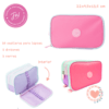 Organizador FW Colorblock Fucsia Cod. 201209
