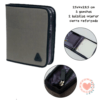 Carpeta FW con cierre escolar N°3 Linea Classic Gris Cod. 201288