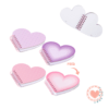 Cuaderno Libreta C/ Espiral 80 Hojas Diseño Heart x1 BRW Corazon Rosa