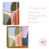 Cuaderno Spirit Espiral 60hjs + Stickers Cod. 115135