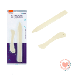 Set de Plegaderas para Encuadernación x2 BRW