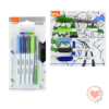 Marcador Artístico Permanente Colores Winter Blíster x5 BRW