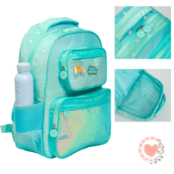 Mochila Fun World Espalda 17″ Lovely Verde cod.201236