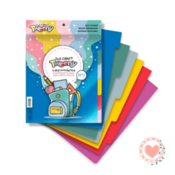 Separador Escolar N*3 Ibicraft Colores Basicos x6