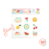 Stickers 18*21cm Ibi Craft Summer x2hojas