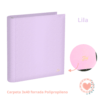 Carpeta 3×40 FW Forrada Polipropileno Pastel Lila