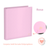 Carpeta 3×40 FW Forrada Polipropileno Pastel Rosa