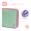 Carpeta FW A4 con Cierre Twist Verde