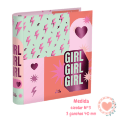 Carpeta 3×40 FW Fun World Colorblock Girl
