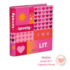 Carpeta 3×40 FW Fun World Colorblock Lovely