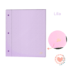 Carpeta Escolar N*3 Tapas FW Forrada Polipropileno Pastel Lila