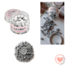 Lacre de Perlas p/Sellos Frasco 20gr. PLATA