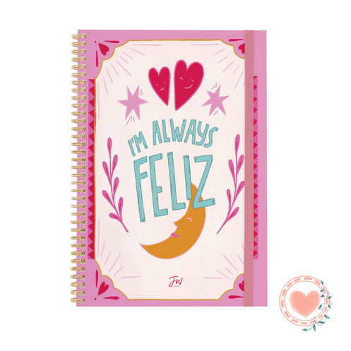 Cuaderno A4 Rayado FW Premium Happy Feliz