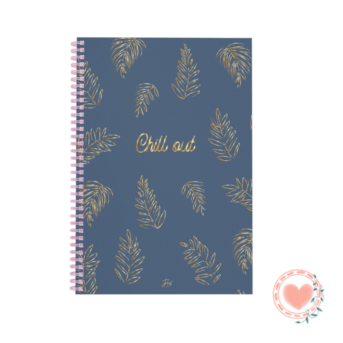 Cuaderno A4 Rayado FW Semirigido Minimalista Hojas
