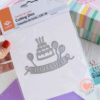 Troquel 4¨ Feliz Cumple Sunlit Ibi Craft Cod.658244