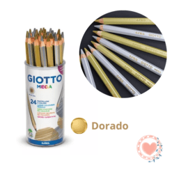 Lapiz Giotto Mega Dorado x1