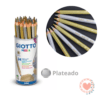 Lapiz Giotto Mega Plateado x1