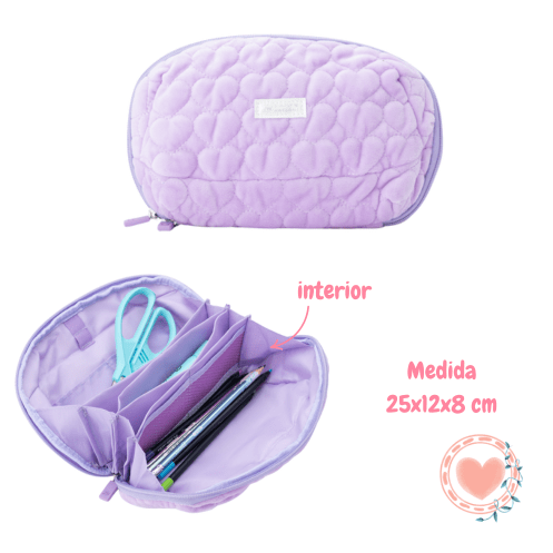 Organizador FW Fluffy Heart Lila